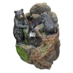 Design Toscano Grizzly Gulch Black Bears Fountain