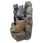 Design Toscano Grizzly Gulch Black Bears Fountain