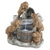 Design Toscano Puppy Pail Pour Garden Fountain