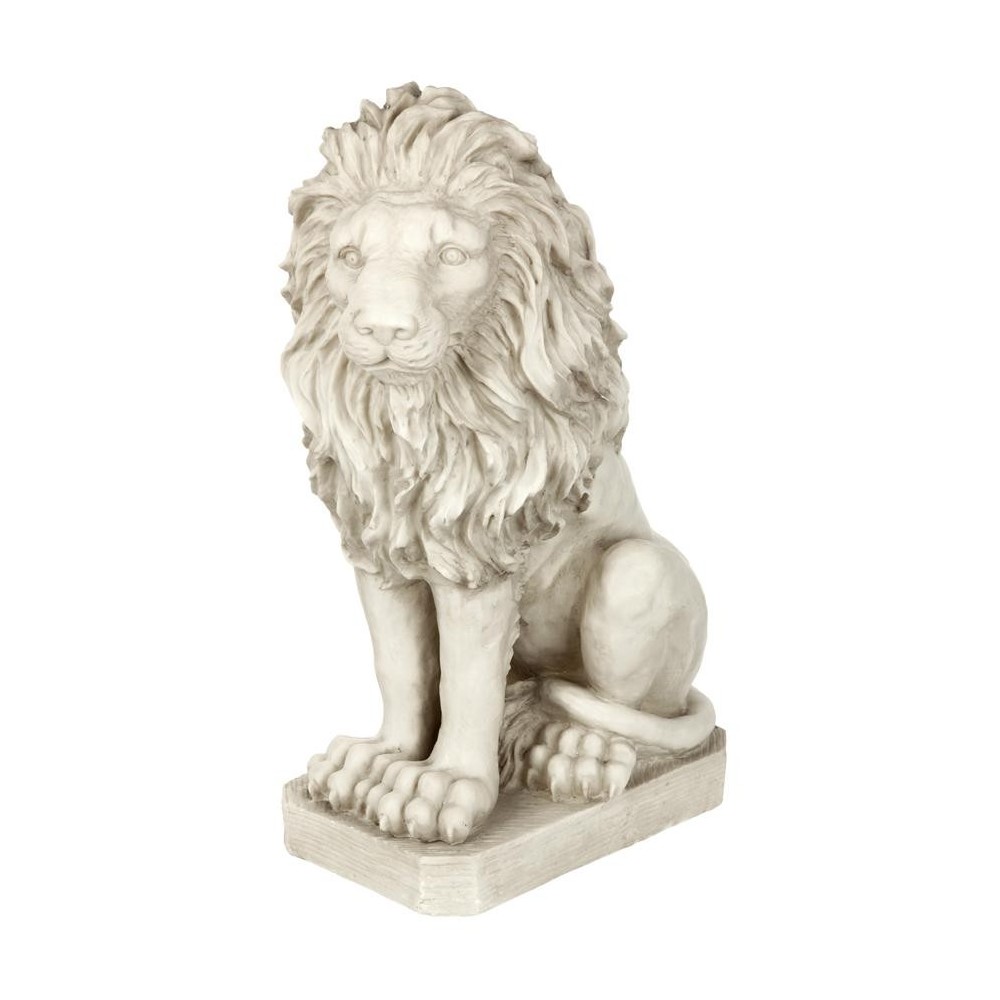 Design Toscano Mansfield Manor Lion Sentinel Statue