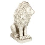 Design Toscano Mansfield Manor Lion Sentinel Statue