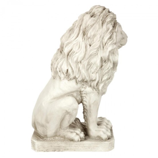 Design Toscano Mansfield Manor Lion Sentinel Statue