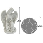 Design Toscano Quiet Countenance Praying Angel Statue