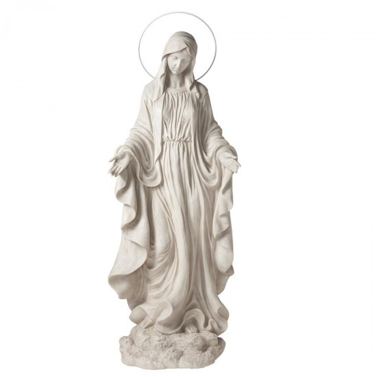 Design Toscano Blessed Virgin Mary Heavens Light Statue