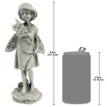 Design Toscano Rose Garden Fairy With Flowers Statue