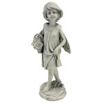 Design Toscano Rose Garden Fairy With Basket Statue