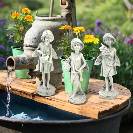 Design Toscano S/3 Rose Garden Fairies