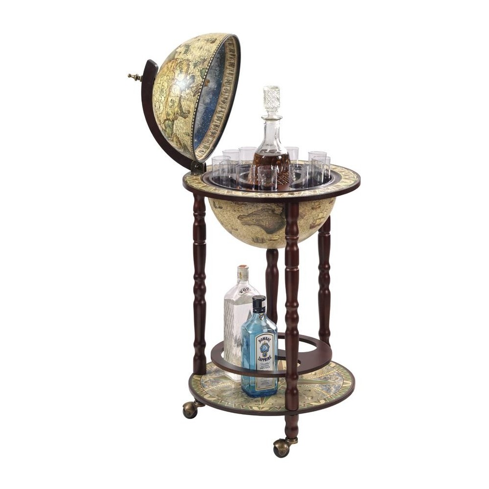 Design Toscano Sixteenth Century Crema Durata Bar Globe