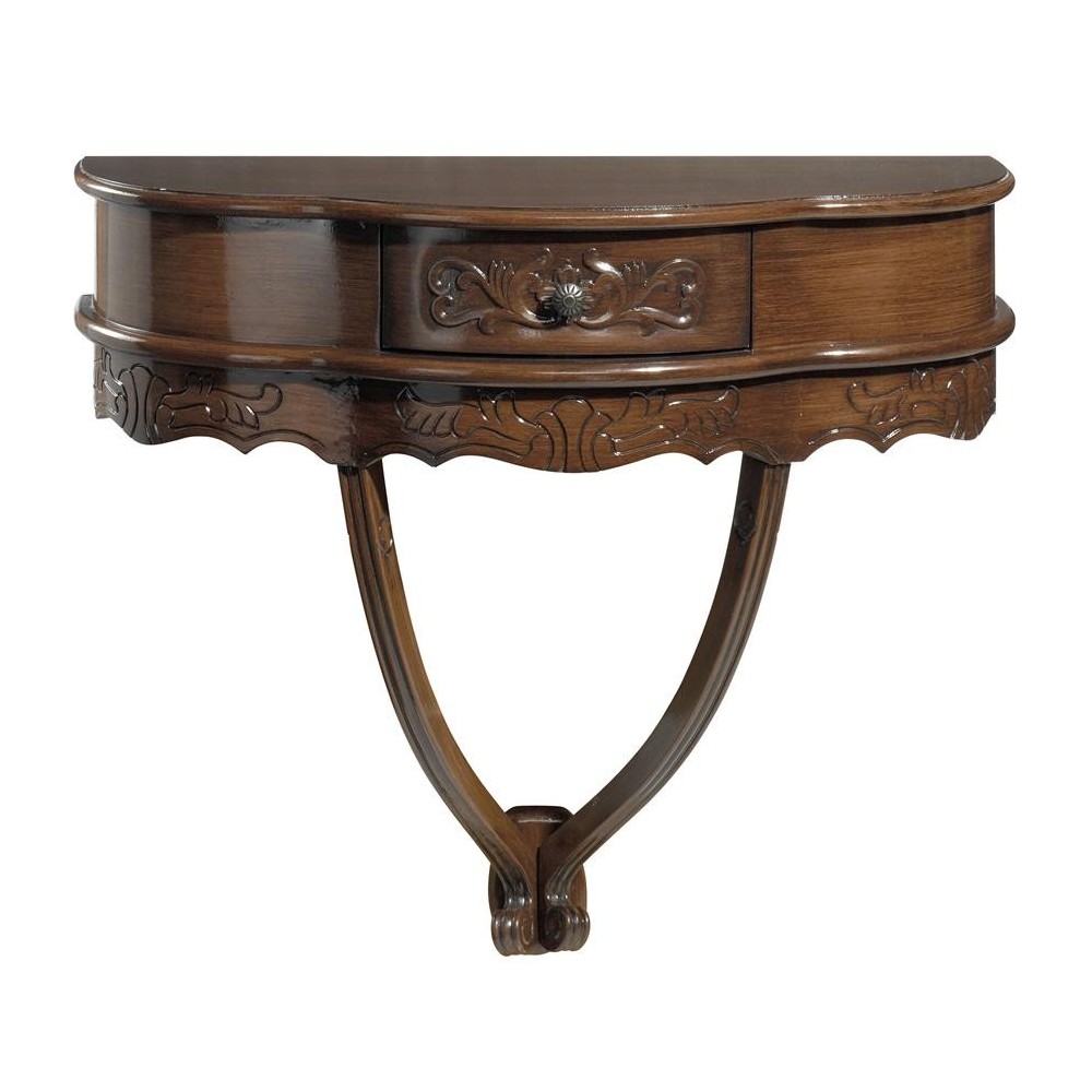 Design Toscano Camellia Wall Console Table