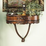 Design Toscano Camellia Wall Console Table