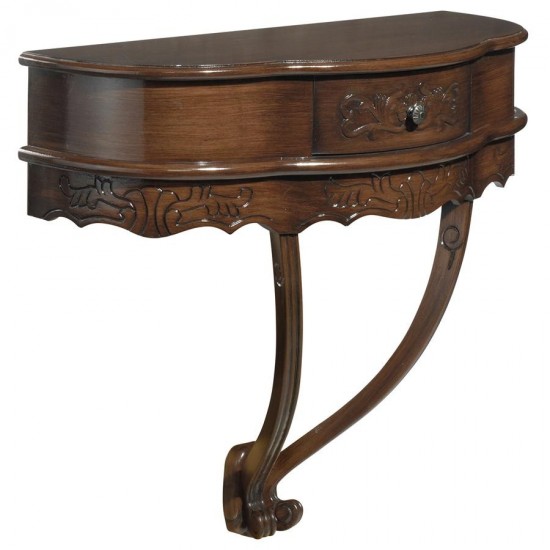 Design Toscano Camellia Wall Console Table