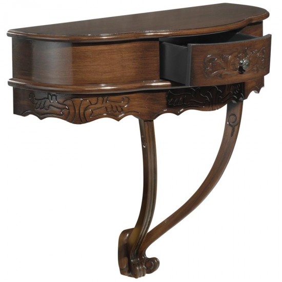 Design Toscano Camellia Wall Console Table