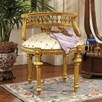 Design Toscano Mlle Cezanne French Slipper Chair