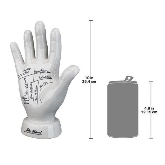 Design Toscano Palmistry Porcelain Hand