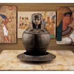 Design Toscano Imsety Egyptian Jar & Plate