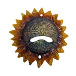 Design Toscano Sunny Sunflower Cast Iron Bottle Opener