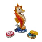 Design Toscano Riding The Waves Sea Horse Bottle Opener