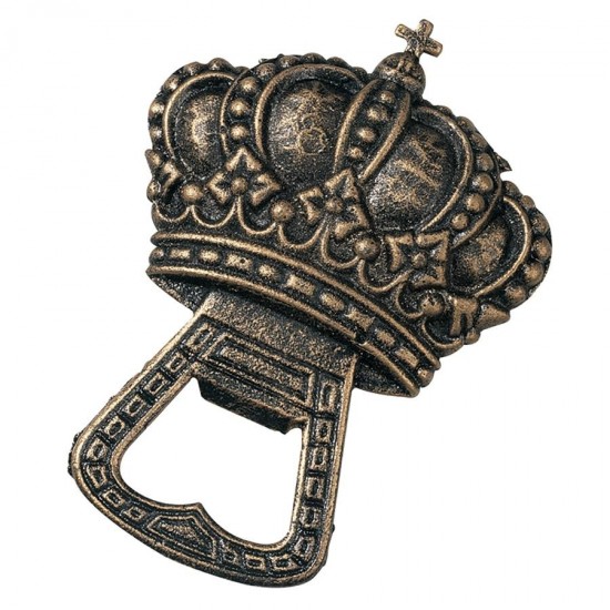 Design Toscano Kings Crown Cast Iron Bottle Opener