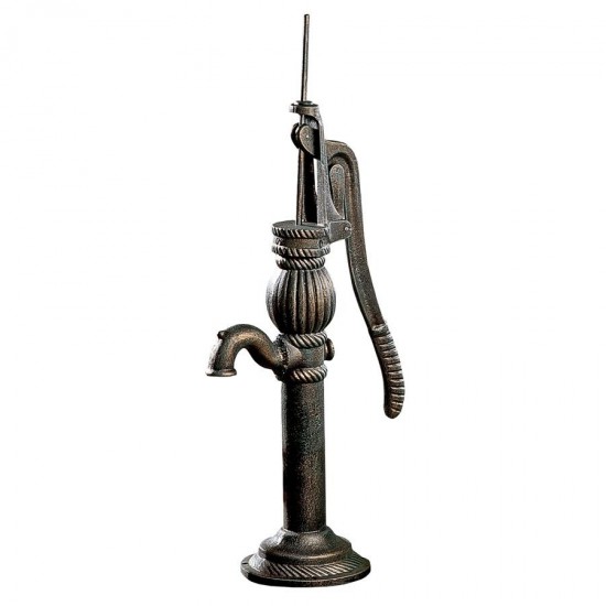 Design Toscano Cast Iron Cottage Water Pump
