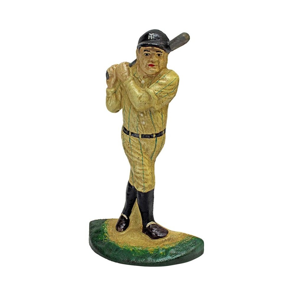 Design Toscano Greatest Baseball Player Iron Doorstop