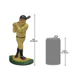 Design Toscano Greatest Baseball Player Iron Doorstop