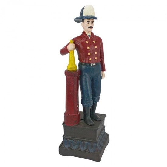 Design Toscano Victorian Fire Chief Bank