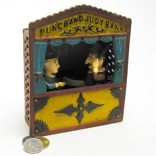 Design Toscano Punch And Judy Theater Bank