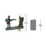 Design Toscano Creedmoor Rifle Range Hunter Bank