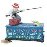 Design Toscano Fisherman The One That Got Away Bank