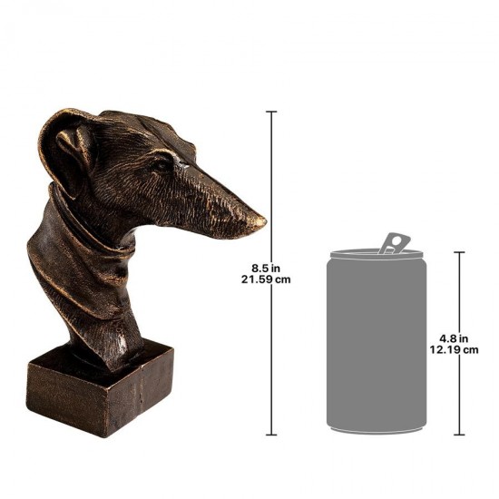 Design Toscano Whippet Bust