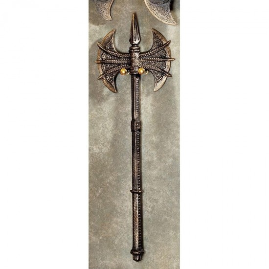 Design Toscano Double Sided Battle Axe