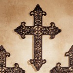 Design Toscano Fleur De Lis Iron Cross