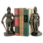 Design Toscano Medieval Knight Bookend Set