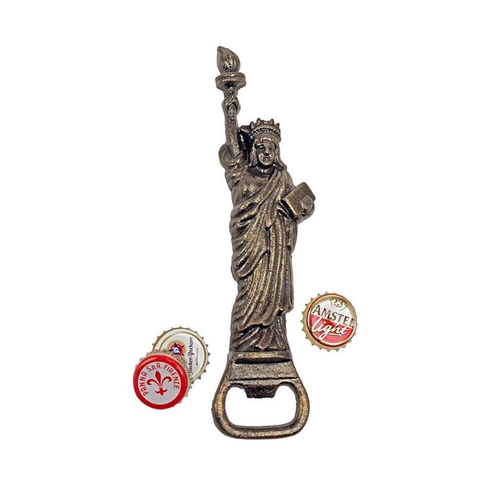 Design Toscano Statue Of Liberty Iron Bottle Opener