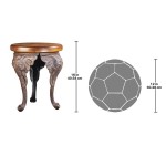 Design Toscano Three Elephants Of Timbe Stool