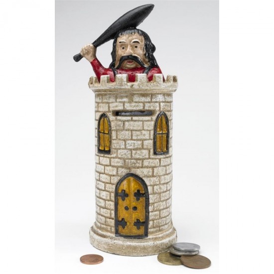 Design Toscano Bracciano Castle Mechanical Bank