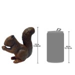 Design Toscano Bushy Tailed Squirrel Iron Statue