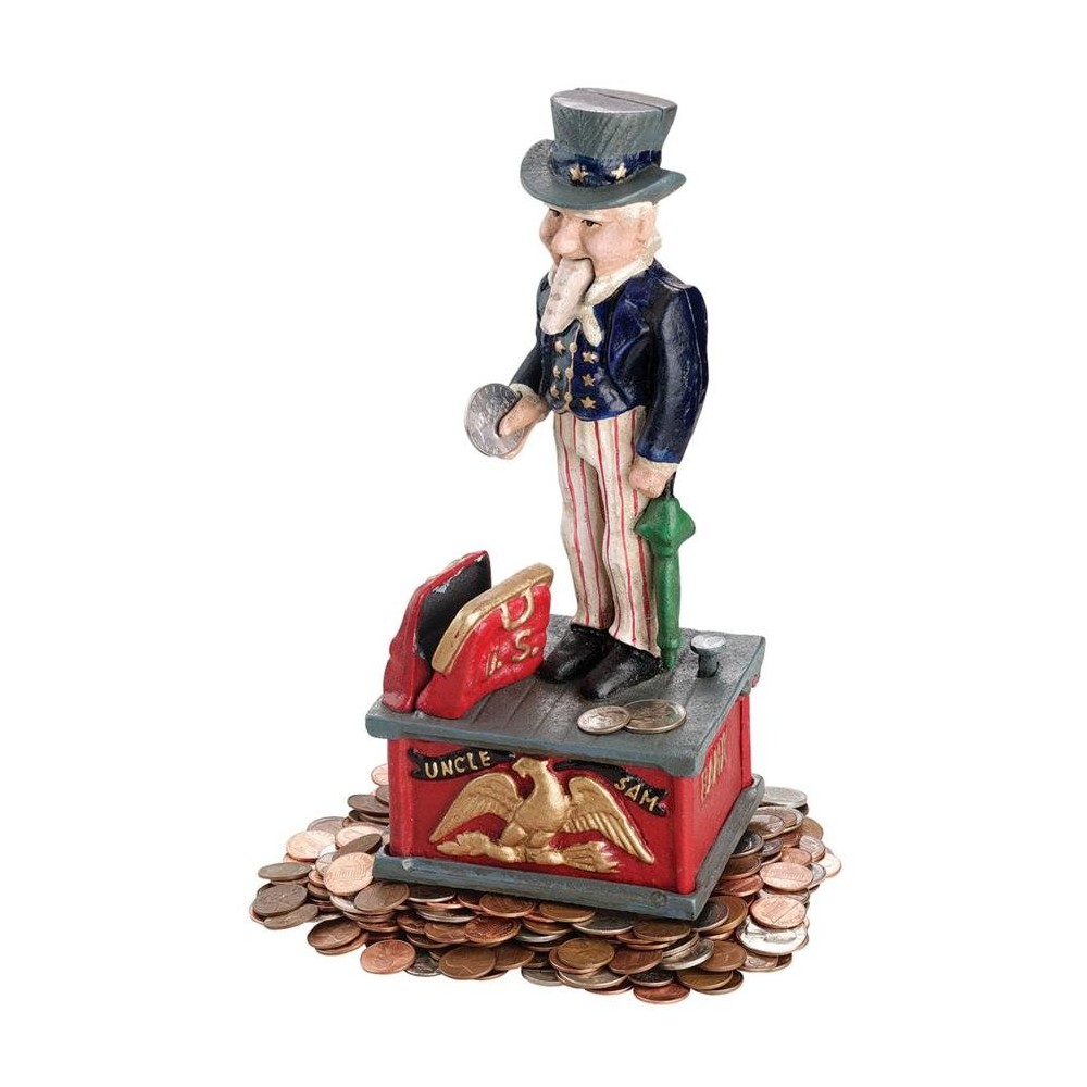 Design Toscano Uncle Sam Bank