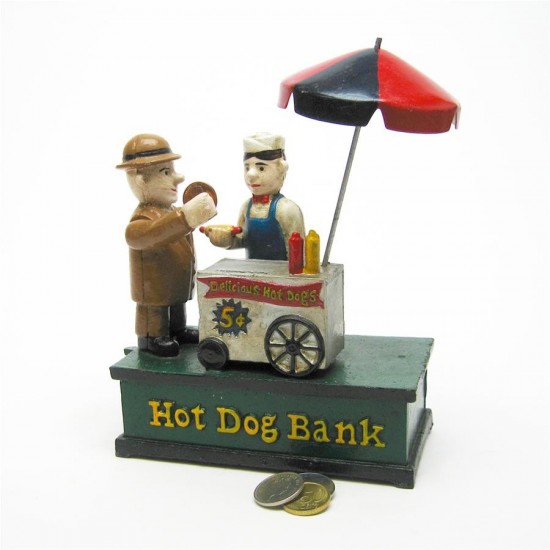 Design Toscano Hot Dog Bank