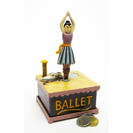 Design Toscano Ballet Dancer Bank