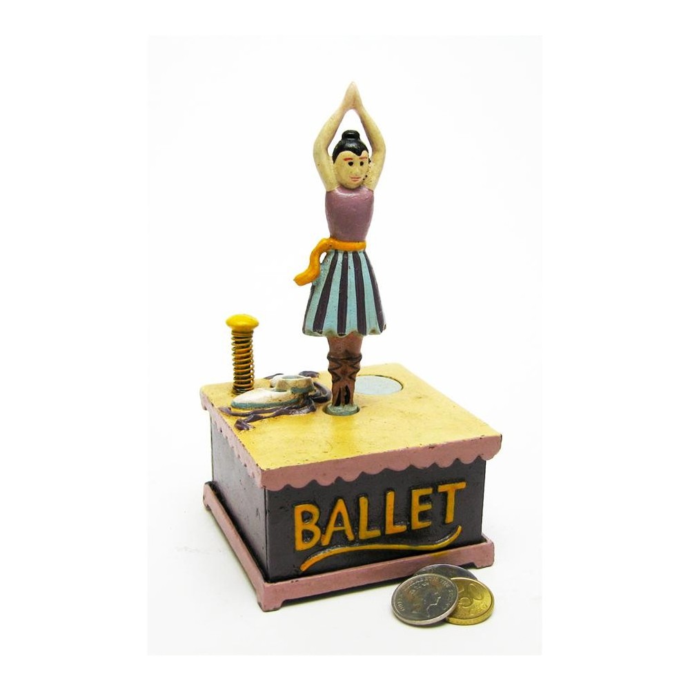 Design Toscano Ballet Dancer Bank