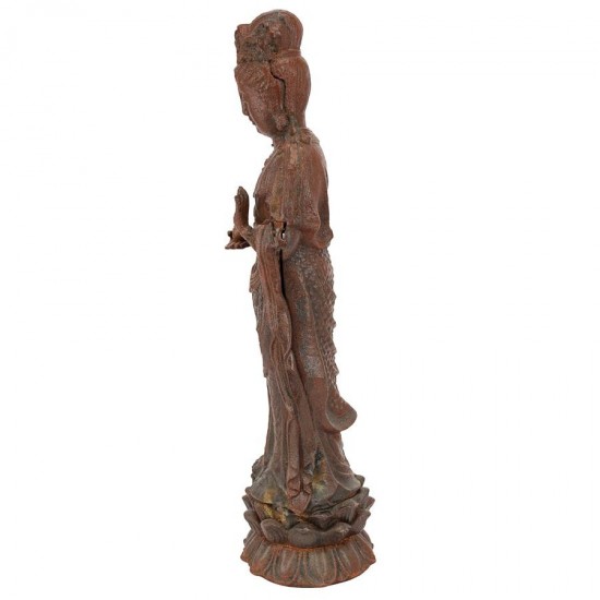 Design Toscano Goddess Guan Yin Iron Statue