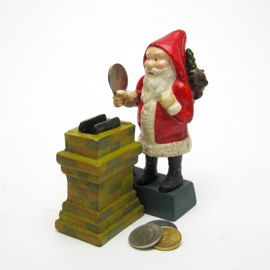 Design Toscano Santa At The Chimney Bank