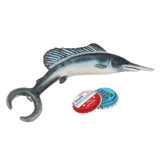 Design Toscano Marlin Fish Cast Iron Bottle Opener