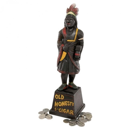 Design Toscano Cigar Store Indian Bank