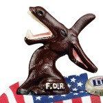 Design Toscano Fdr Donkey Cast Iron Bottle Opener