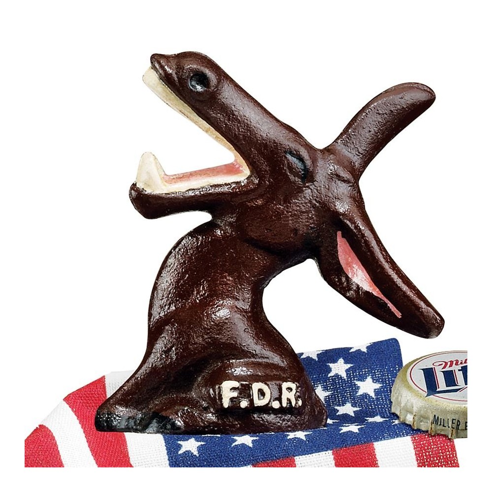 Design Toscano Fdr Donkey Cast Iron Bottle Opener