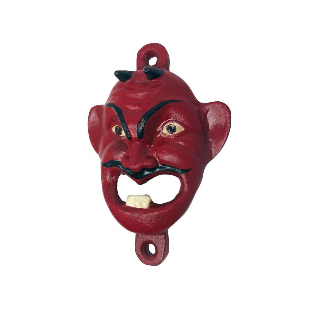 Design Toscano Red Devil Cast Iron Bottle Opener