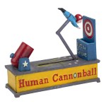 Design Toscano Human Cannonball Bank