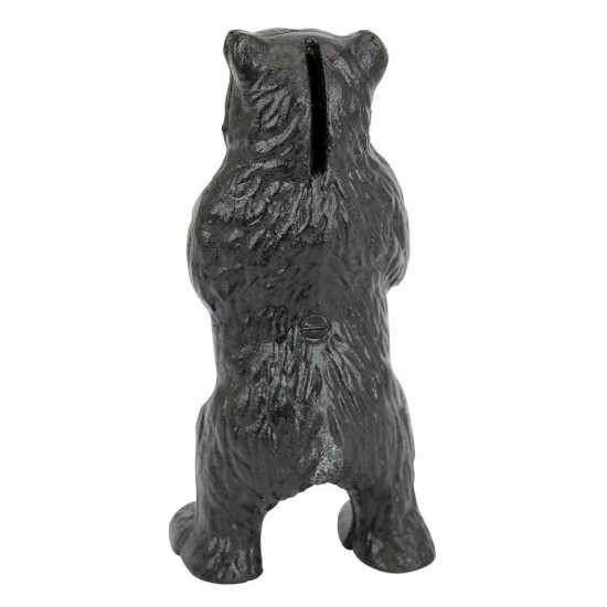 Design Toscano Standing Black Bear Bank